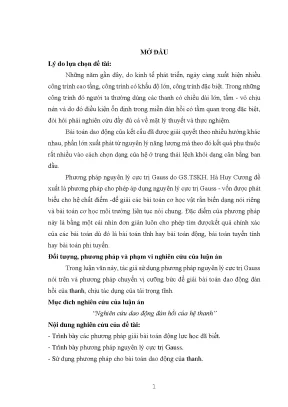 Phân tích dao động tự do của dầm: Lời giải bán giải tích 