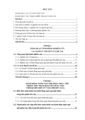 Phê phán ngôn ngữ trong tiểu phẩm báo chí Việt Nam từ 