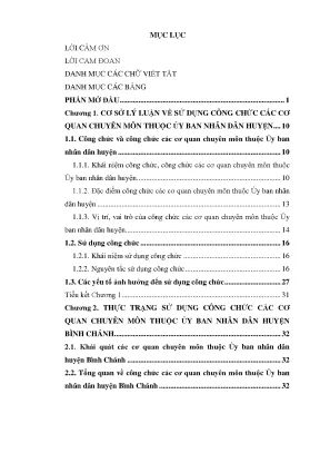 Nghiên cứu công chức tại ủy ban nhân dân huyện Bình