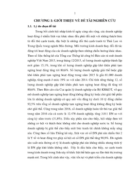Phân Tích Báo Cáo Tài Chính Tổng Công Ty Mía Đường I