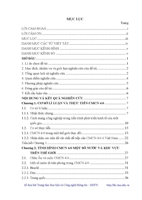 Cách mạng công nghiệp 4.0: Cơ hội & Thách thức cho Việt Nam