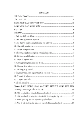 Năng lực cán bộ chính quyền cấp xã tại huyện Cư Jút, Đắk 