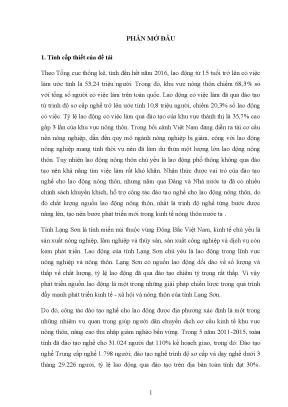 Nâng cao chất lượng đào tạo nghề cho lao động nông thôn