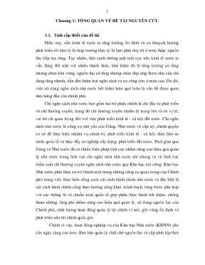 Kiểm soát chi thường xuyên ngân sách nhà nước tại Kho 