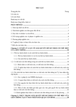 Hướng dẫn giải quyết hồ sơ một cửa tại Quận Tân Bình, TP.HCM