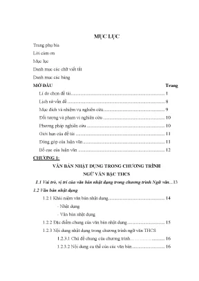 Phương pháp Dạy và Học Văn Bản Nhật Dụng Hiệu Quả ở THCS