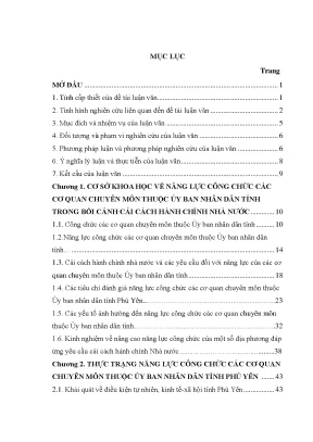 Năng lực công chức Phú Yên: Đánh giá và cải cách hành chính