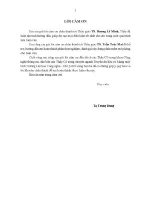 Quy hoạch mạng 4G LTE: Luận văn chi tiết