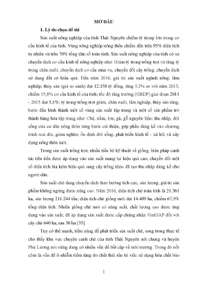 Quản lý chất thải hóa chất bảo vệ thực vật trong canh 