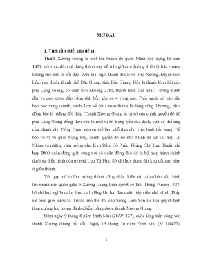 Khám Phá Di Tích Thành Xương Giang Bắc Giang Qua Hai Lần 