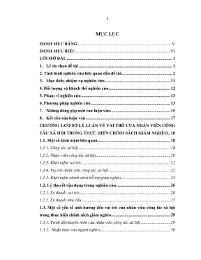 Vai trò của nhân viên công tác xã hội trong chính sách 