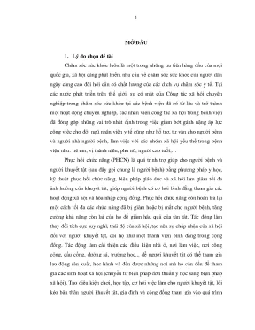 Nhiệm vụ của nhân viên công tác xã hội tại Trung tâm 