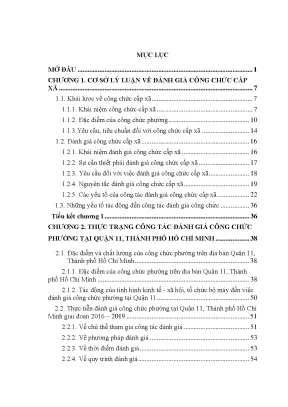 Đánh giá hiệu quả công chức phường quận 11, TP.HCM: Báo 