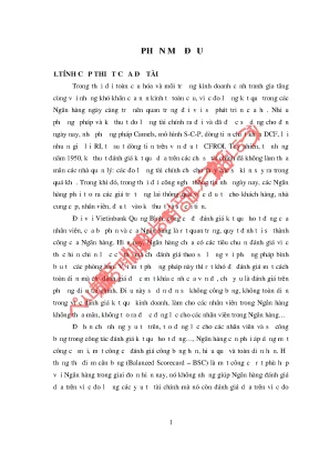 Ứng dụng Hệ thống Thẻ Điểm Cân Bằng trong Chiến lược 
