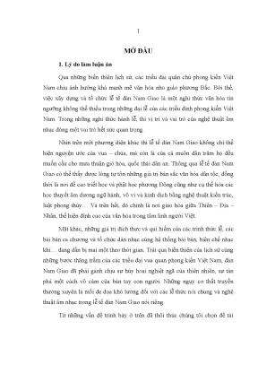 Âm Nhạc Trong Lễ Tế Đàn Nam Giao Huế