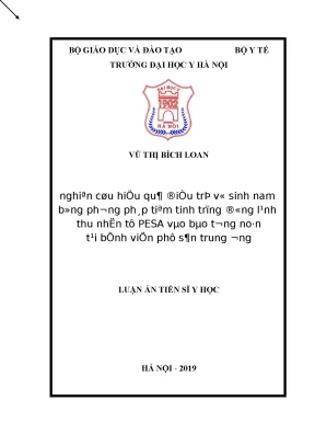 Nghiên cứu hiệu quả tiêm tinh trùng đông lạnh điều trị 