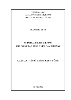 Chính sách khen thưởng cho người lao động tại Việt Nam 2023