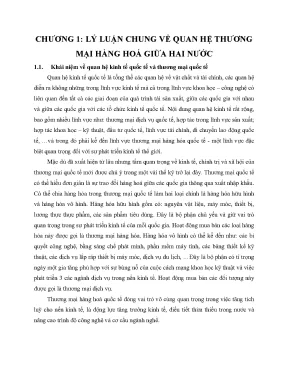 Giải pháp thúc đẩy quan hệ thương mại Việt Nam - Hoa Kỳ