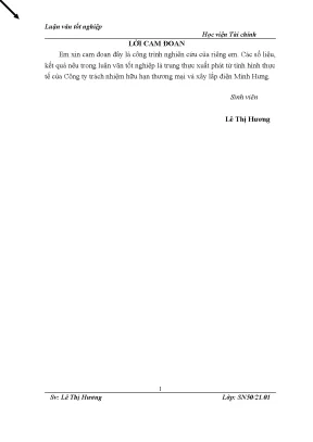 Luận Văn Tốt Nghiệp Kế Toán Nguyên Vật Liệu Tại Công Ty