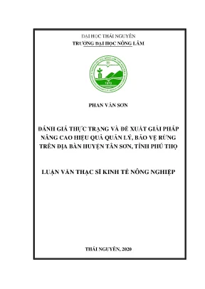 Giải pháp nâng cao hiệu quả quản lý bảo vệ rừng tại 