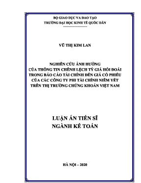 Ảnh hưởng của thông tin chênh lệch tỷ giá hối đoái đến