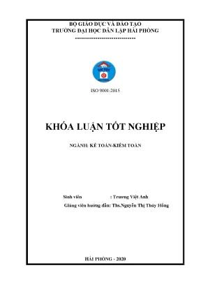 Tổ Chức Kế Toán Thanh Toán Tại Công Ty TNHH Thương Mại 