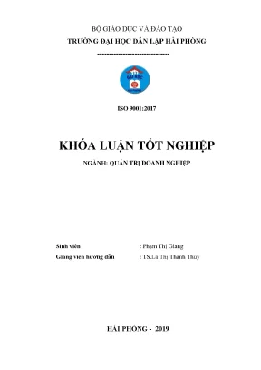 Đánh Giá Đào Tạo và Phát Triển Nhân Sự Tại Chi Nhánh 