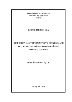 Nghiên cứu điều khiển lan truyền xung và chuyển mạch 