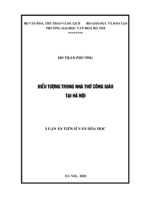 Biểu tượng trong nhà thờ Công giáo tại Hà Nội: Nghiên 