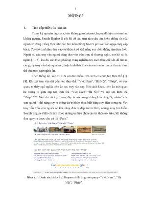 Kỹ Thuật Tìm Kiếm Thực Thể Dựa Trên Quan Hệ Ngữ Nghĩa Ẩn