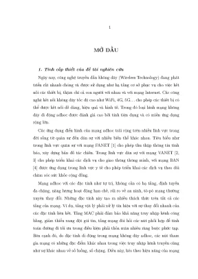 Tối ưu hiệu năng và độ công bằng trong mạng không dây ad 