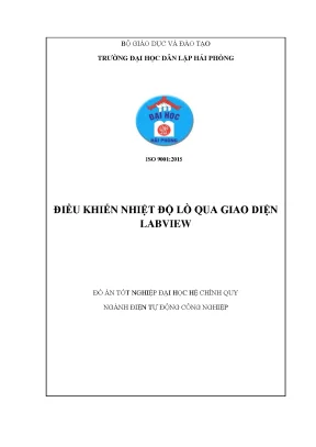 Nghiên cứu điều khiển nhiệt độ lò bằng LabVIEW