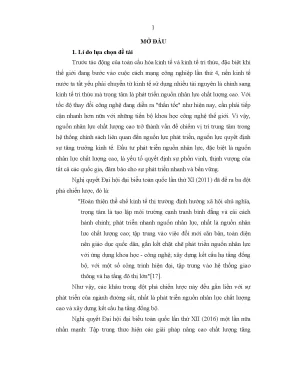 Phát triển nguồn nhân lực chất lượng cao cho ngành đường 