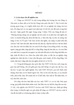Khám Phá Đời Sống Văn Hóa Tinh Thần Của Học Sinh Trung 