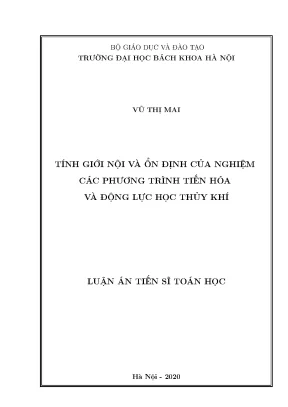 Nghiên cứu tính giới và ổn định nghiệm trong phương 