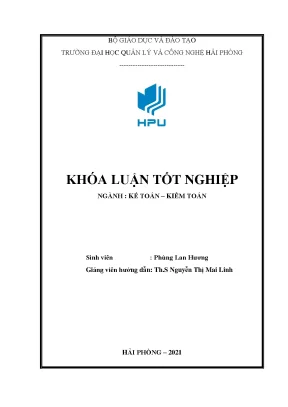 Cải thiện kế toán thanh toán tại công ty cổ phần Thịnh Lợi