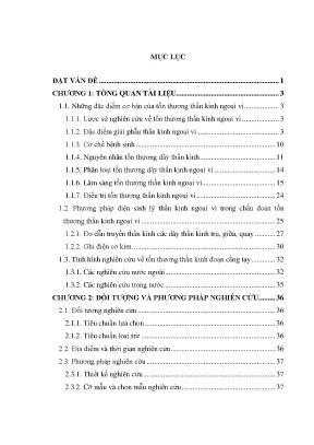 Nghiên cứu tổn thương thần kinh cẳng tay trong giám định 