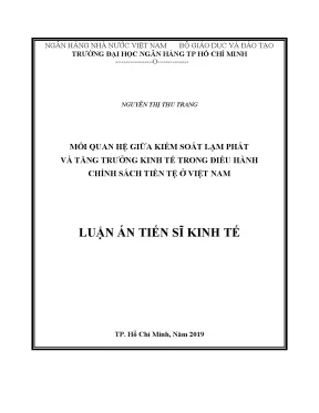 Kiểm Soát Lạm Phát và Tăng Trưởng Kinh Tế: Nghiên Cứu 
