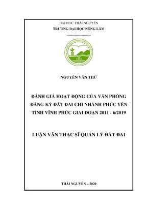 Đánh Giá Hoạt Động Văn Phòng Đăng Ký Đất Đai Phúc Yên
