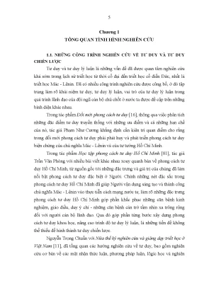 Nâng cao tư duy chiến lược cho cán bộ lãnh đạo Việt Nam