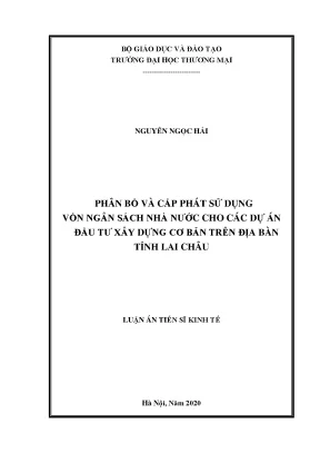 Phân bổ và cấp phát vốn ngân sách cho dự án đầu tư tại
