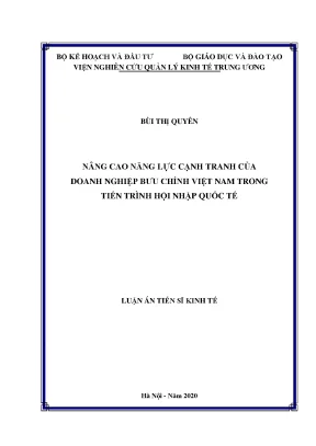 Chiến lược nâng cao năng lực cạnh tranh cho doanh nghiệp 