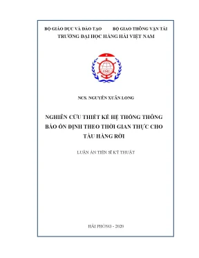Thiết kế hệ thống thông báo thời gian thực cho tàu hàng rời