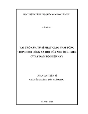 Vai trò của tu sĩ Phật giáo Nam Tông trong đời sống 