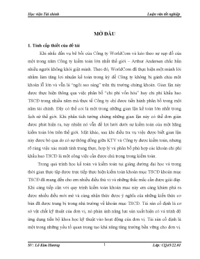 Quy trình kiểm toán tài sản cố định tại công ty TNHH 