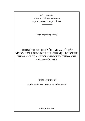 So sánh thư yêu cầu và hồi đáp trong giao dịch thương 