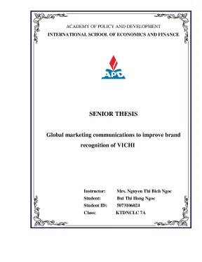 Giải pháp cải thiện truyền thông marketing để tăng cường 