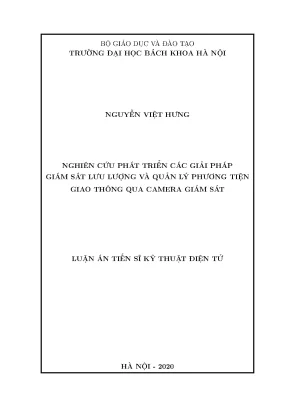 Giải pháp giám sát lưu lượng và quản lý giao thông qua 