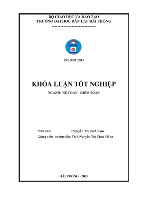Cải thiện công tác kế toán hàng hóa tại Công ty Cổ phần 