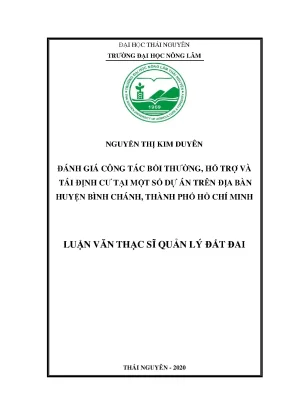 Đánh giá công tác bồi thường và tái định cư tại huyện